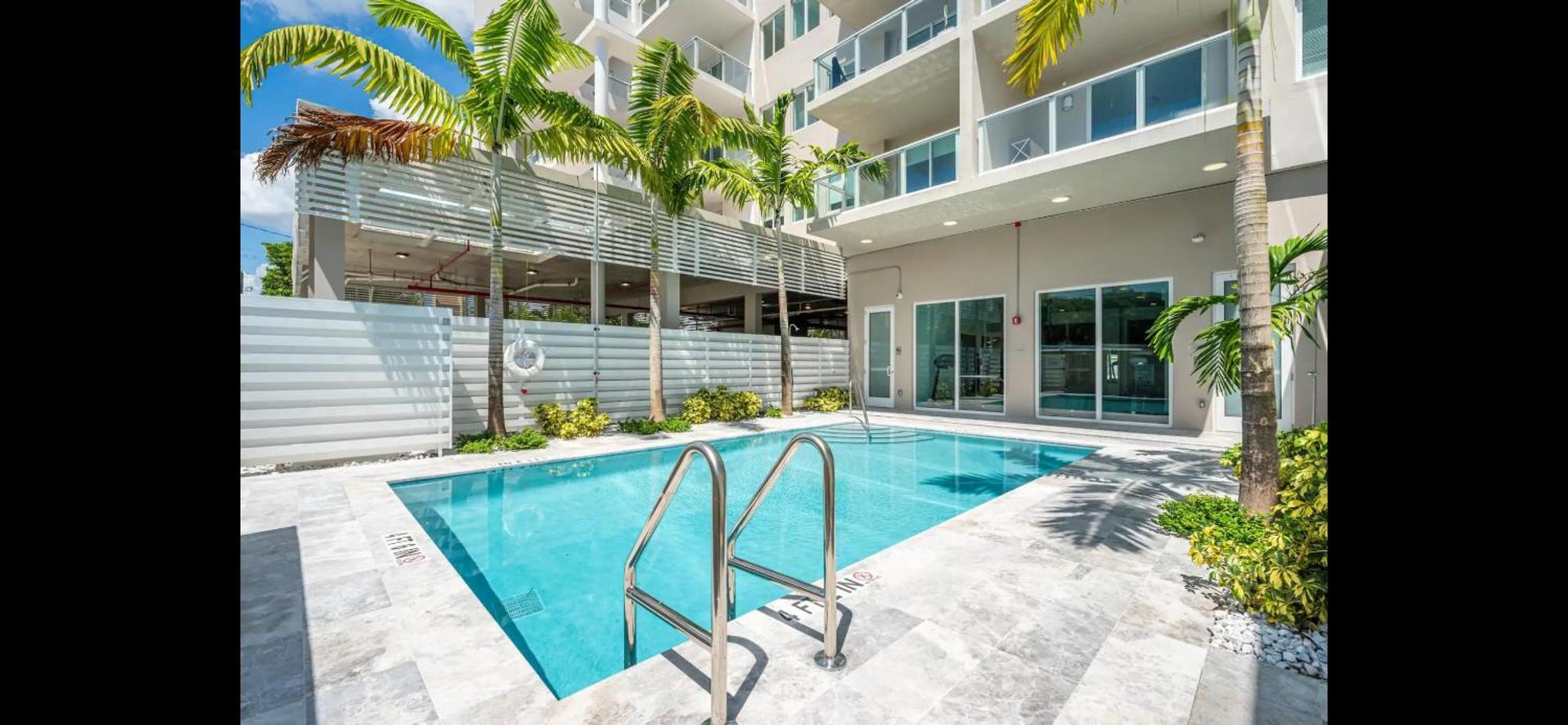 Miami Wood Apart Hotel New 2024 - Private Terrace - Free Garage - Beach 5 Min Hollywood Exterior foto